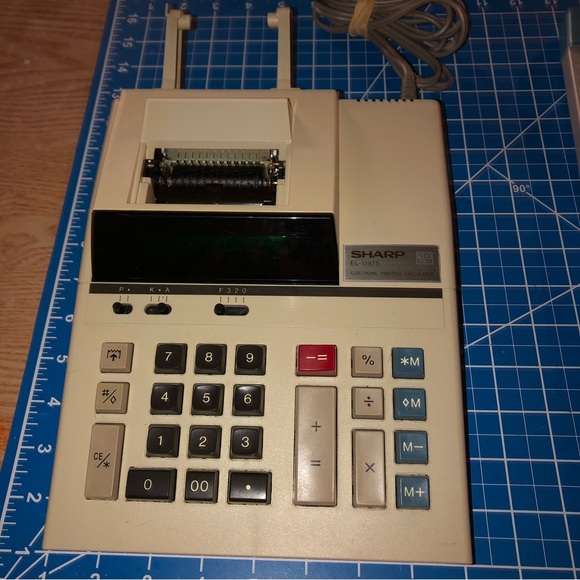 Sharp Other Vintage Sharp Electronic Printing Calculator Poshmark